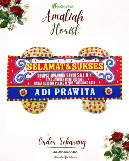 Papan Bunga Ucapan Selamat Payungrejo